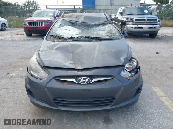2012 Hyundai Accent GS with VIN KMHCT5AE7CU050253, listed as a IAAI auction lot 40601479 with 88,734 mi miles. Bid and sale history available at carsss.com. Image 12.