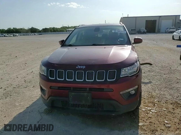 2021 Jeep Compass Latitude with VIN 3C4NJCBB3MT585748, listed as a Copart auction lot 56159395 with 101,258 mi miles and Salvage title. Bid and sale history available at DreamBid. Image 14.