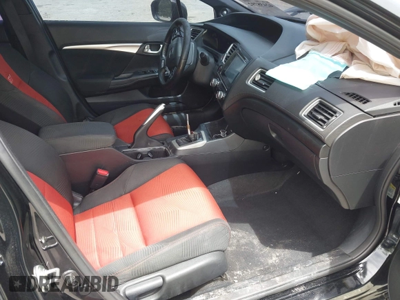 2015 Honda Civic Si with VIN 2HGFB6E52FH708459, listed as a IAAI auction lot 42438792 with 199,507 mi miles and . Bid and sale history available at DreamBid. Image 5.