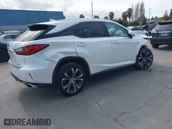 2017 Lexus RX with VIN JTJBZMCA0H2028193, listed as a IAAI auction lot 41903390 with 37,406 mi miles. Bid and sale history available at carsss.com. Image 4.
