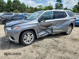 2021 Chevrolet Traverse High Country с VIN 1GNERNKW6MJ135338, выставлен на аукционе Copart как лот 64946725 с пробегом 53 503 миль миль и Списание • Salvage title. История ставок и продаж доступна на DreamBid. Изображение 1.