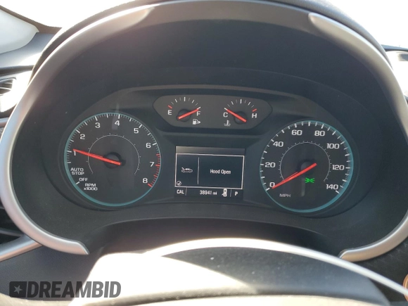 2023 Chevrolet Malibu RS with VIN 1G1ZG5ST2PF129073, listed as a Copart auction lot 47651905 with 38,941 mi miles and Salvage Title. Bid and sale history available at DreamBid. Image 9.
