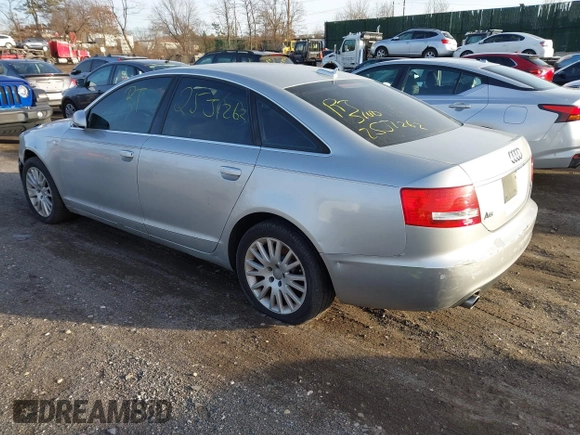 2006 Audi A6 with VIN WAUDG74FX6N073194, listed as a IAAI auction lot 41514491 with 999,999 mi miles. Bid and sale history available at carsss.com. Image 3.