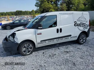 2020 Ram ProMaster City Cargo Tradesman with VIN ZFBHRFAB1L6P28247, listed as a Copart auction lot 59265814 with Not Provided miles and Salvage Title. Bid and sale history available at DreamBid. Image 1.