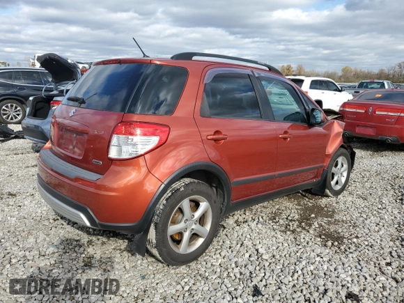 2008 Suzuki SX4 with VIN JS2YB413785101604, listed as a Copart auction lot 79716424 with 119,758 mi miles and Salvage Title. Bid and sale history available at carsss.com. Image 3.