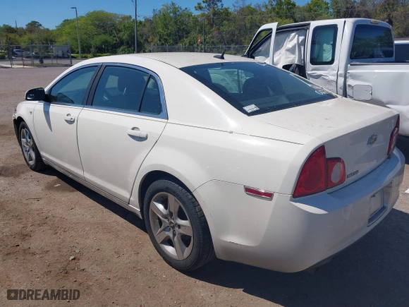 2008 Chevrolet Malibu LT w/1LT with VIN 1G1ZH57B584284372, listed as a IAAI auction lot 41892230 with 148,457 mi miles. Bid and sale history available at carsss.com. Image 3.