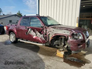 2008 Ford Explorer Sport Trac Limited with VIN 1FMEU53E58UA52044, listed as a Copart auction lot 72791104 with 137,837 mi miles and Salvage title. Bid and sale history available at DreamBid. Image 4.