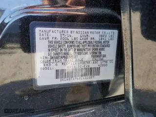 2016 Nissan Sentra SR with VIN 3N1AB7AP6GL680327, listed as a Copart auction lot 51812655 with 36,919 mi miles and Salvage Title. Bid and sale history available at carsss.com. Image 12.