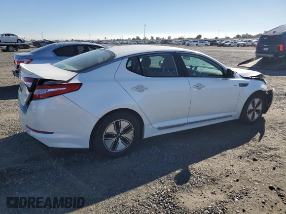 2013 Kia Optima Hybrid LX with VIN KNAGM4AD4D5041927, listed as a Copart auction lot 78914864 with 85,362 mi miles and Salvage Title. Bid and sale history available at carsss.com. Image 3.