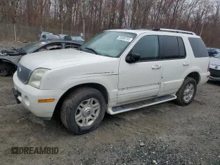2004 Mercury Mountaineer Convenience z VIN 4M2DU86W04ZJ04788, wystawiony jako Copart lot #50000765 z przebiegiem 193 351 mil mil oraz Szkody całkowita. Historia ofert i sprzedaży dostępna na DreamBid. Obrazek 1.