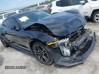 2023 Ford Mustang EcoBoost z VIN 1FA6P8TH8P5109735, wystawiony jako IAAI lot #42209775 z przebiegiem 42 946 mil mil oraz . Historia ofert i sprzedaży dostępna na DreamBid. Obrazek 1.
