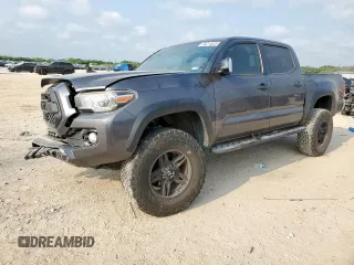 2017 Toyota Tacoma SR5 with VIN 5TFCZ5AN2HX121870, listed as a Copart auction lot 58214635 with 114,517 mi miles and Salvage title. Bid and sale history available at DreamBid. Image 1.