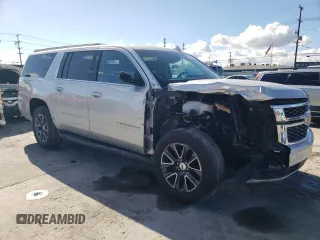 2019 Chevrolet Suburban LT with VIN 1GNSCHKC6KR177387, listed as a Copart auction lot 40919754 with 46,100 mi miles and . Bid and sale history available at DreamBid. Image 4.