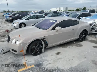 2005 Bentley Continental GT GT with VIN SCBCR63W55C025524, listed as a Copart auction lot 59310425 with 30,695 mi miles and Salvage title. Bid and sale history available at DreamBid. Image 1.