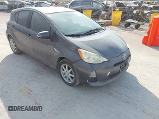 2013 Toyota Prius One with VIN JTDKDTB32D1553545, listed as a IAAI auction lot 41697614 with 157,945 mi miles. Bid and sale history available at carsss.com. Image 1.