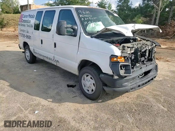 2008 Ford Econoline Cargo Commercial with VIN 1FTNE14L28DA36035, listed as a Copart auction lot 71575904 with 305,497 mi miles and Salvage title. Bid and sale history available at DreamBid. Image 11.