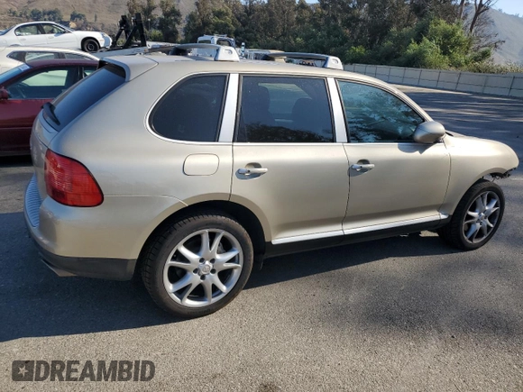 2004 Porsche Cayenne S with VIN WP1AB29P54LA74480, listed as a Copart auction lot 74620814 with 139,138 mi miles and Salvage Title. Bid and sale history available at carsss.com. Image 3.