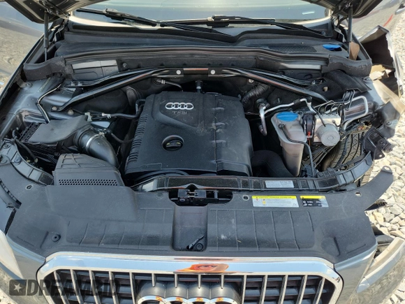 2014 Audi Q5 Premium Plus with VIN WA1LFAFP6EA072452, listed as a Copart auction lot 58823455 with 124,784 mi miles and Non repairable. Bid and sale history available at DreamBid. Image 12.