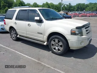 2008 Ford Expedition Limited with VIN 1FMFU20568LA21446, listed as a IAAI auction lot 42636486 with 161,602 mi miles and . Bid and sale history available at DreamBid. Image 1.