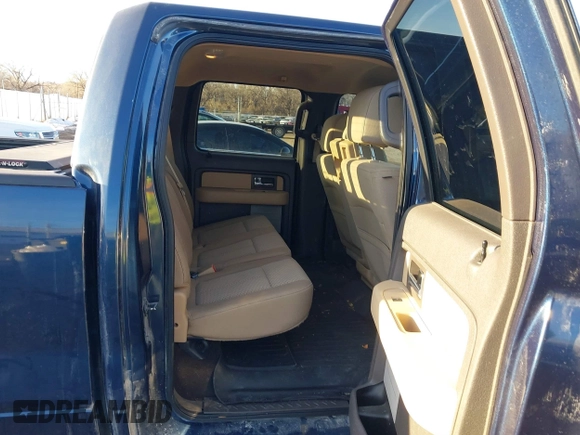 2013 Ford F-150 XL with VIN 1FTFW1ET7DFE08225, listed as a IAAI auction lot 41456280 with 161,922 mi miles. Bid and sale history available at carsss.com. Image 8.