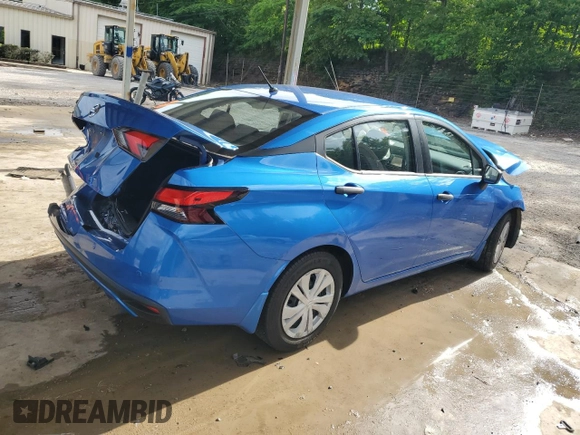 2020 Nissan Versa S z VIN 3N1CN8DV2LL916126, wystawiony jako Copart lot #56963015 z przebiegiem 68 754 mil mil oraz Szkoda całkowita • Salvage title. Historia ofert i sprzedaży dostępna na DreamBid. Obrazek 3.