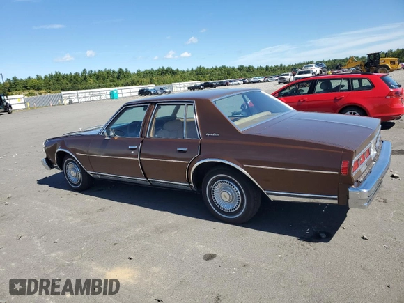 1979 Chevrolet Impala z VIN 1N69G9S303908, wystawiony jako Copart lot #70999004 z przebiegiem 47 489 mil mil oraz Szkoda całkowita • Salvage title. Historia ofert i sprzedaży dostępna na DreamBid. Obrazek 2.
