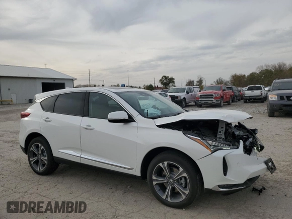 2024 Acura RDX w/Advance Package with VIN 5J8TC2H7XRL023364, listed as a Copart auction lot 78395644 with 6,953 mi miles and Salvage Title. Bid and sale history available at carsss.com. Image 4.