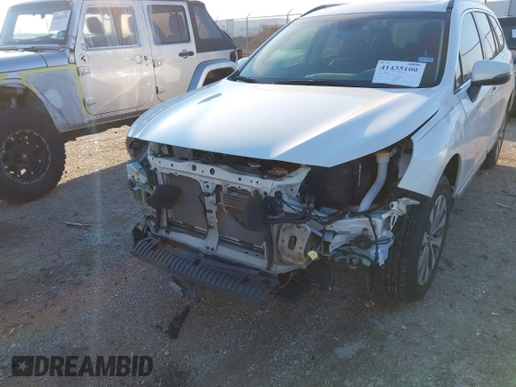 2019 Subaru Outback Touring with VIN 4S4BSATC1K3395009, listed as a IAAI auction lot 41435100 with 24,580 mi miles and . Bid and sale history available at DreamBid. Image 6.