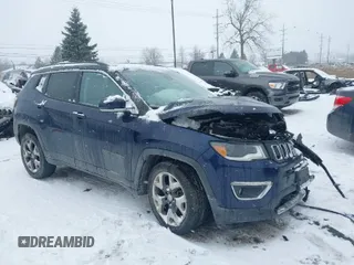 2018 Jeep Compass Limited with VIN 3C4NJDCB9JT162673, listed as a IAAI auction lot 41320042 with 0 mi miles. Bid and sale history available at carsss.com. Image 1.
