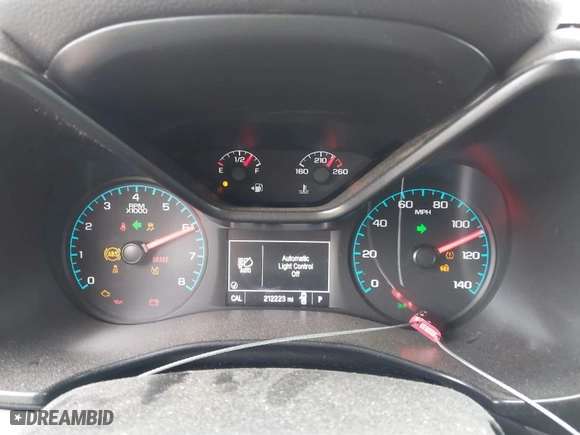 2016 Chevrolet Colorado 2WD WT with VIN 1GCGSBE34G1266259, listed as a IAAI auction lot 41481993 with 212,223 mi miles. Bid and sale history available at carsss.com. Image 7.