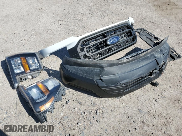 2023 Ford F-150 XL with VIN 1FTMF1CB2PKF50639, listed as a Copart auction lot 56334885 with 42,790 mi miles and Salvage title. Bid and sale history available at DreamBid. Image 12.