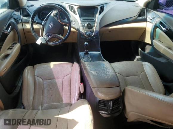 2013 Hyundai Azera z VIN KMHFH4JG8DA213103, wystawiony jako Copart lot #57781955 z przebiegiem 173 515 mil mil oraz Czysty tytuł • Clean title. Historia ofert i sprzedaży dostępna na DreamBid. Obrazek 8.