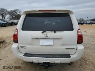 2006 Toyota 4Runner Limited with VIN JTEBT17R668029017, listed as a Copart auction lot 46237005 with 124,143 mi miles and Salvage Title. Bid and sale history available at carsss.com. Image 6.