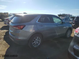 2024 Chevrolet Equinox LT with VIN 3GNAXTEGXRL258217, listed as a Copart auction lot 80722694 with 24,706 mi miles and Clean Title. Bid and sale history available at carsss.com. Image 3.
