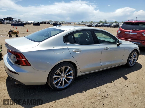 2019 Volvo S60 Momentum with VIN 7JRA22TK2KG004800, listed as a Copart auction lot 56308104 with 64,529 mi miles and Salvage Title. Bid and sale history available at carsss.com. Image 3.