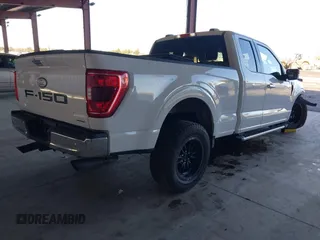 2022 Ford F-150 XL with VIN 1FTEX1C88NFA71511, listed as a IAAI auction lot 41503554 with 31,825 mi miles. Bid and sale history available at carsss.com. Image 4.