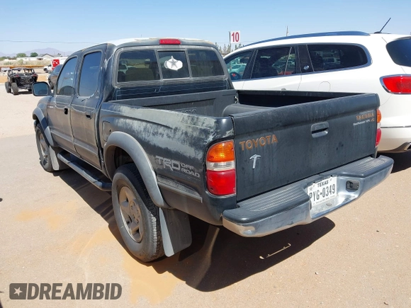2004 Toyota Tacoma PreRunner z VIN 5TEGN92N44Z450219, wystawiony jako IAAI lot #42239758 z przebiegiem 152 024 mil mil oraz . Historia ofert i sprzedaży dostępna na DreamBid. Obrazek 3.