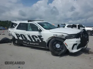 2021 Dodge Durango Pursuit z VIN 1C4RDJFG3MC763849, wystawiony jako Copart lot #61449195 z przebiegiem 46 907 mil mil oraz Szkoda całkowita • Salvage title. Historia ofert i sprzedaży dostępna na DreamBid. Obrazek 4.