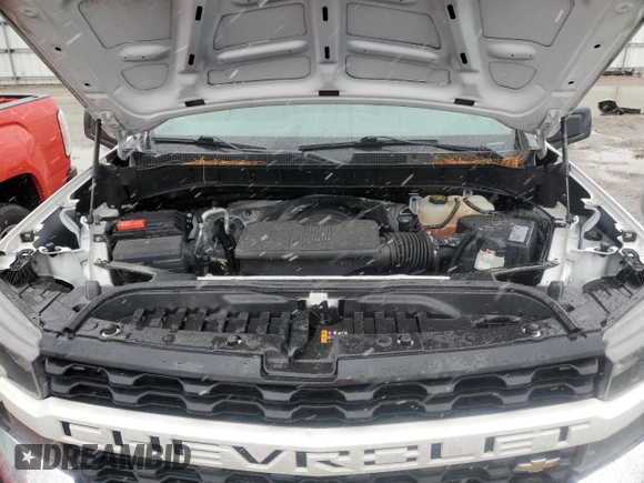 2021 Chevrolet Silverado 1500 Work Truck with VIN 3GCNWAEF8MG344569, listed as a Copart auction lot 46596735 with 57,350 mi miles and Salvage Title. Bid and sale history available at carsss.com. Image 11.