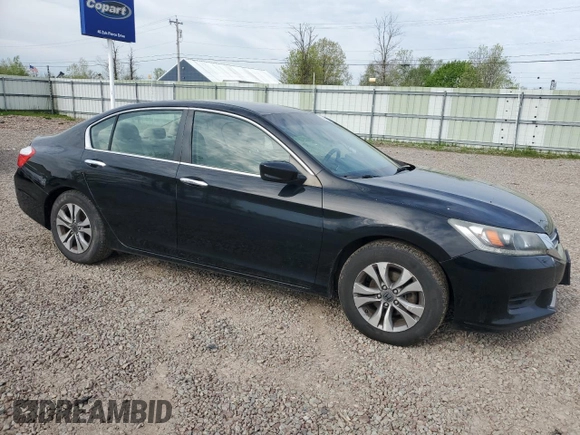 2013 Honda Accord LX z VIN 1HGCR2F37DA229860, wystawiony jako Copart lot #56494985 z przebiegiem 139 409 mil mil oraz Szkoda całkowita • Salvage title. Historia ofert i sprzedaży dostępna na DreamBid. Obrazek 4.
