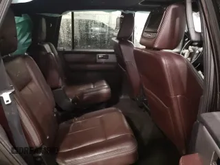 2015 Ford Expedition Platinum with VIN 1FMJU1MT5FEF18003, listed as a Copart auction lot 50179905 with 127,758 mi miles and Salvage title. Bid and sale history available at DreamBid. Image 12.