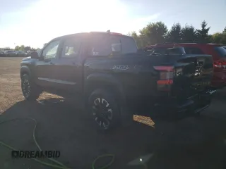 2024 Nissan Frontier S with VIN 1N6ED1EK9RN604766, listed as a Copart auction lot 73277634 with 12,270 mi miles and Salvage title. Bid and sale history available at DreamBid. Image 2.