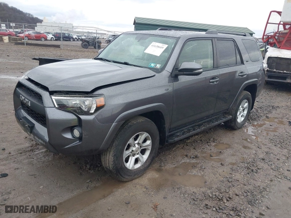 2017 Toyota 4Runner SR5 with VIN JTEBU5JR3H5421146, listed as a IAAI auction lot 41638609 with 101,535 mi miles. Bid and sale history available at carsss.com. Image 18.
