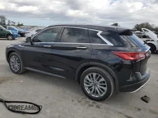 2024 Infiniti QX50 Luxe с VIN 3PCAJ5BA9RF109558, выставлен на аукционе Copart как лот 45926985 с пробегом 15 191 миль миль и На запчасти • Non repairable. История ставок и продаж доступна на DreamBid. Изображение 2.