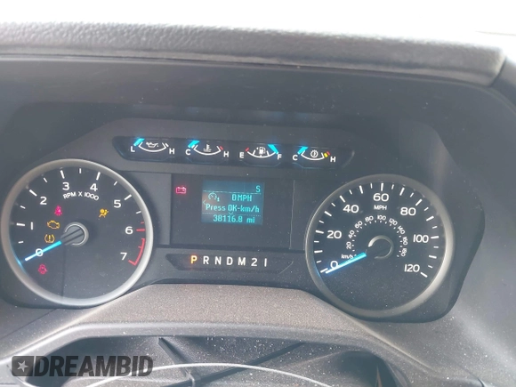 2017 Ford F-150 XL with VIN 1FTEW1EP7HKC27833, listed as a IAAI auction lot 41826574 with 38,116 mi miles. Bid and sale history available at carsss.com. Image 7.