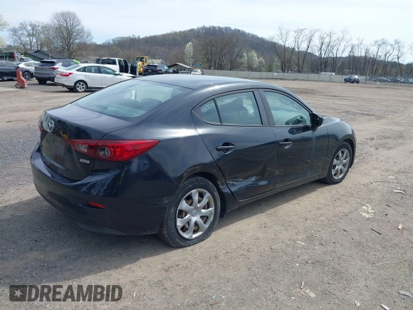 2014 Mazda 3 i Sport with VIN 3MZBM1U73EM114411, listed as a IAAI auction lot 41963940 with 141,832 mi miles and . Bid and sale history available at carsss.com. Image 4.