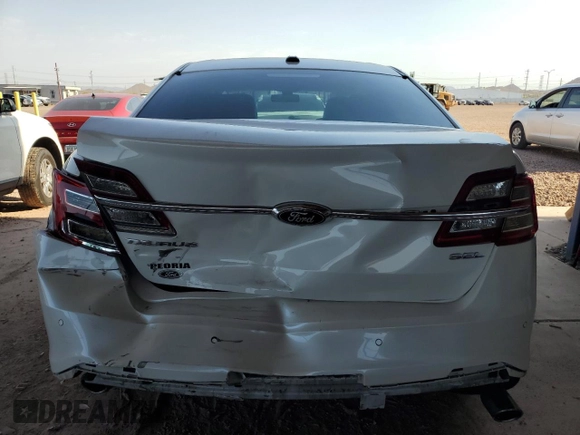 2017 Ford Taurus SEL with VIN 1FAHP2E82HG126054, listed as a Copart auction lot 58331705 with 71,801 mi miles and Salvage title. Bid and sale history available at DreamBid. Image 6.