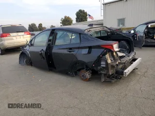 2022 Toyota Prius L Eco with VIN JTDKAMFU2N3178943, listed as a Copart auction lot 84765774 with 14,293 mi miles and Salvage Title. Bid and sale history available at carsss.com. Image 2.