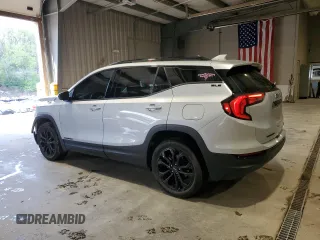 2021 GMC Terrain SLE with VIN 3GKALTEV9ML311442, listed as a Copart auction lot 55128675 with 43,790 mi miles and Salvage title. Bid and sale history available at DreamBid. Image 2.