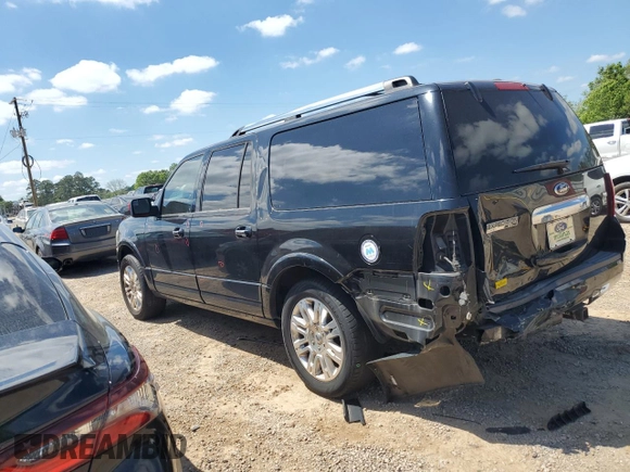 2012 Ford Expedition Max Limited with VIN 1FMJK1K55CEF28651, listed as a Copart auction lot 52592905 with Not provided miles and Salvage title. Bid and sale history available at DreamBid. Image 2.